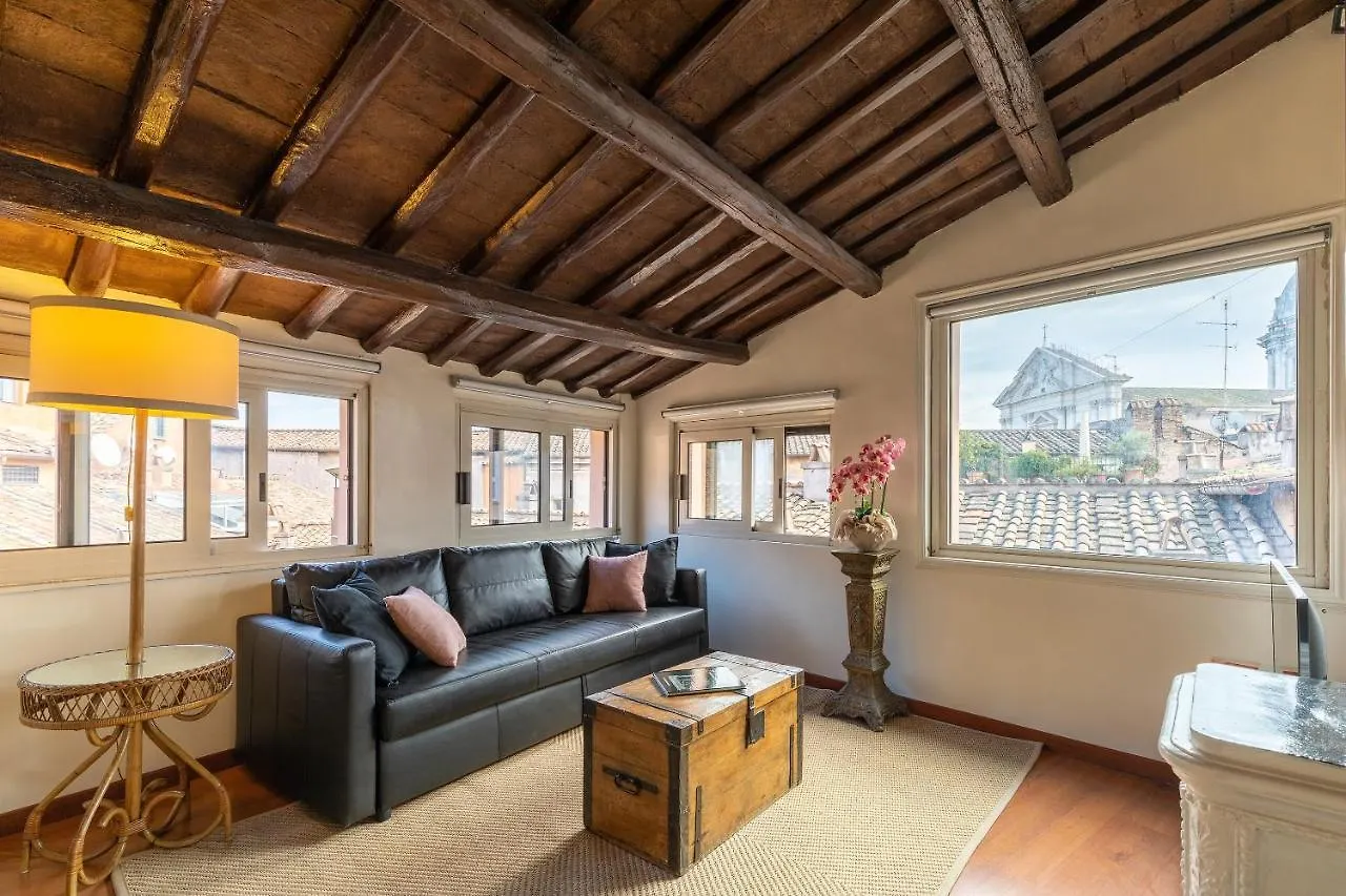 Apartment Rome As You Feel - Cozy Penthouse In Navona