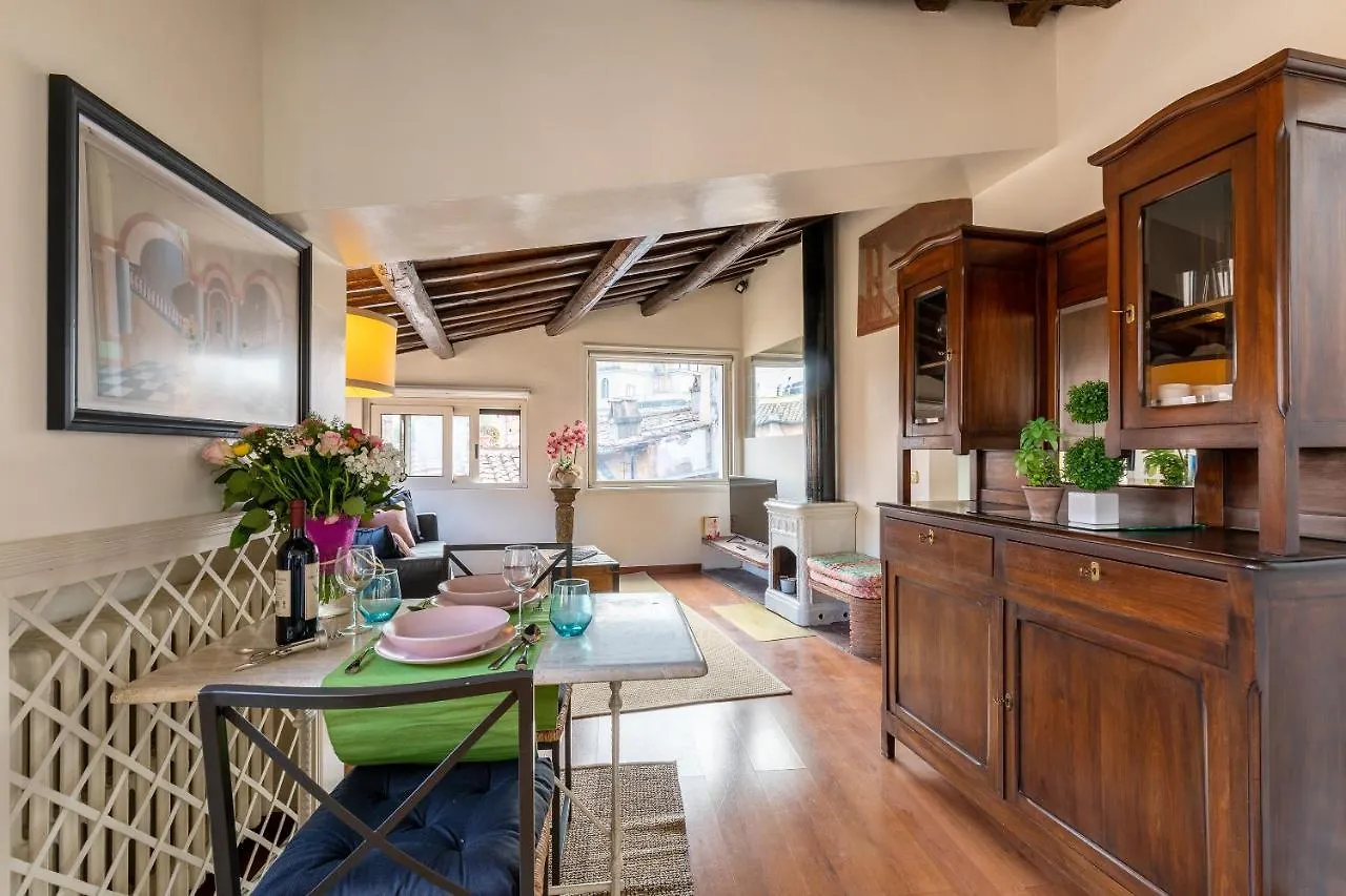 Rome As You Feel - Cozy Penthouse In Navona 0*,